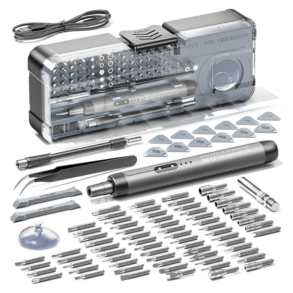 Anvanna 88-In-1 Precision Electric Screwdriver Set