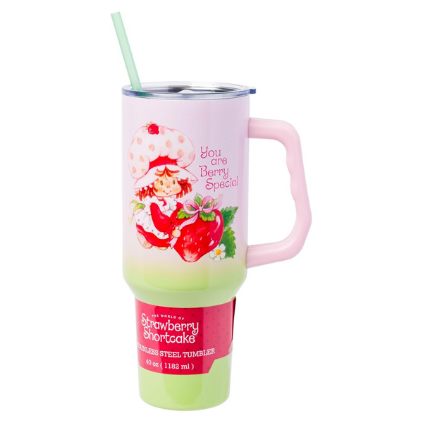 40 Oz Silver Buffalo Strawberry Shortcake You Are Berry Special Tumbler