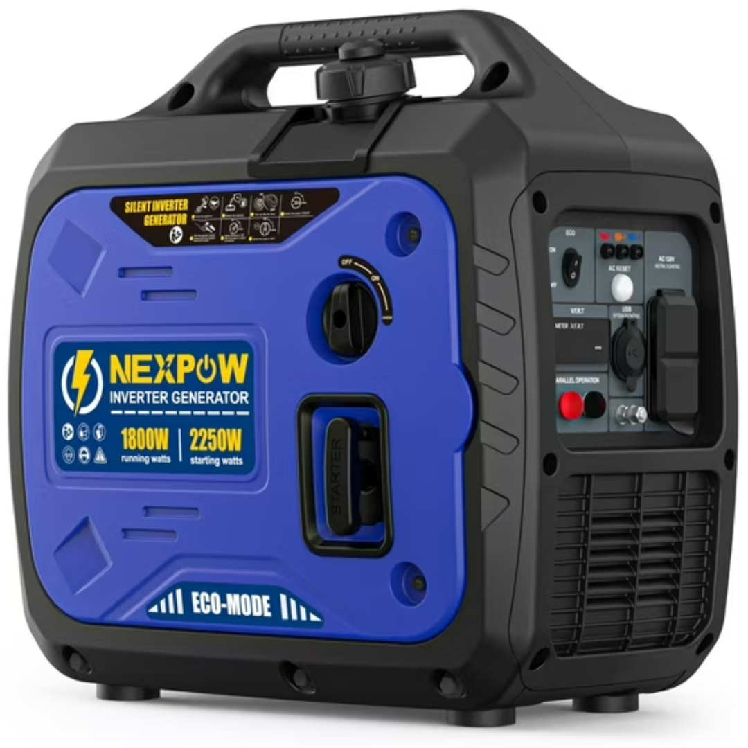 Nexpow Portable Inverter Generator 2250W Super Quiet Generator