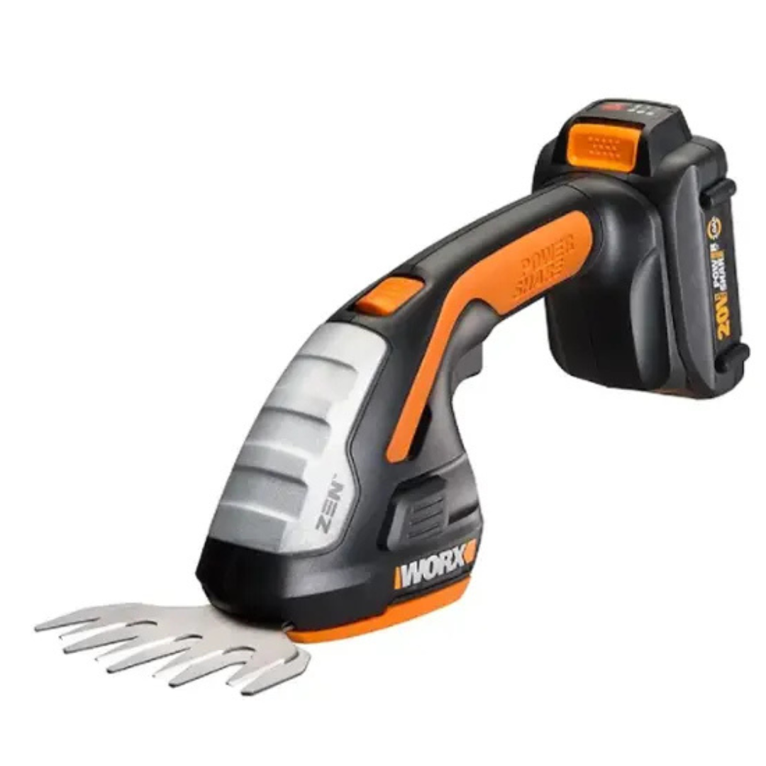 WORX WG801 20V Power Share 4" Cordless Shear And 8" Shrubber Trimmer