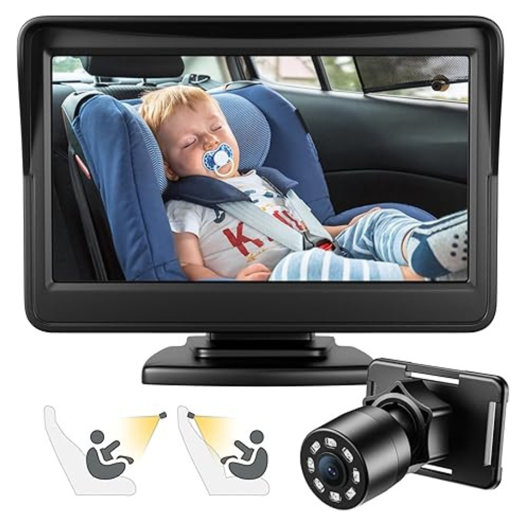 Feisike 4.3'' HD Infrared Night Vision Function Backseat Car Camera