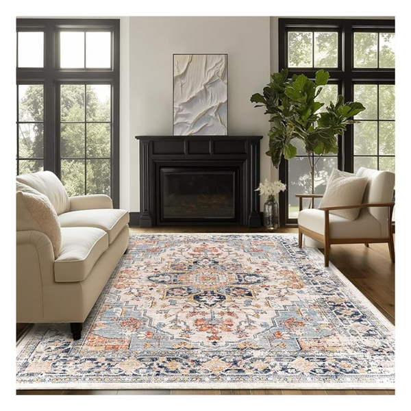 Boho Vintage 5' x 7' Area Rug