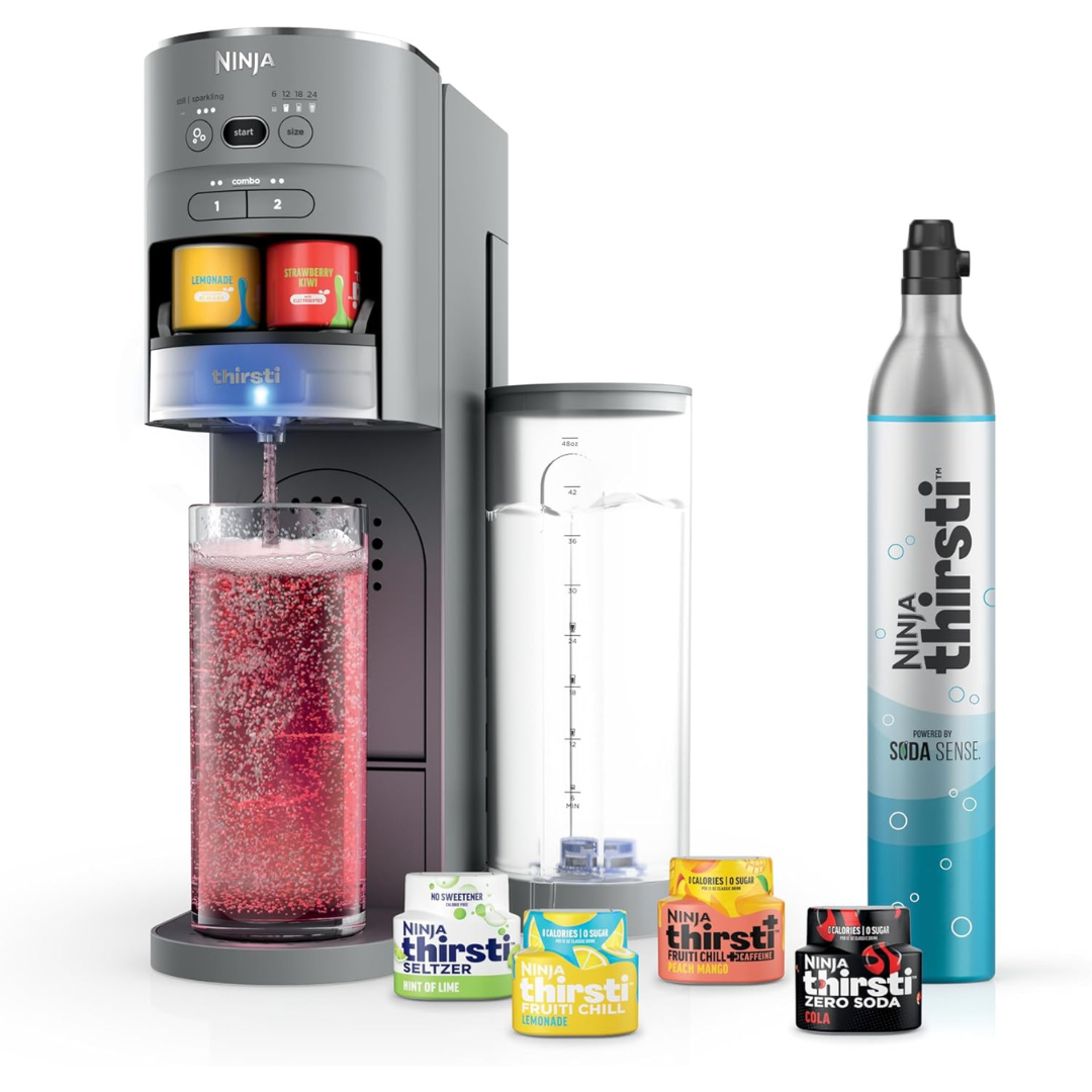 Ninja Thirsti Drink System, Soda Maker