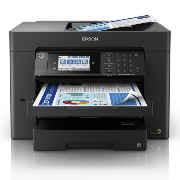 Epson Workforce Pro WF-7840 Wireless Color Inkjet 4-In-1 Printer