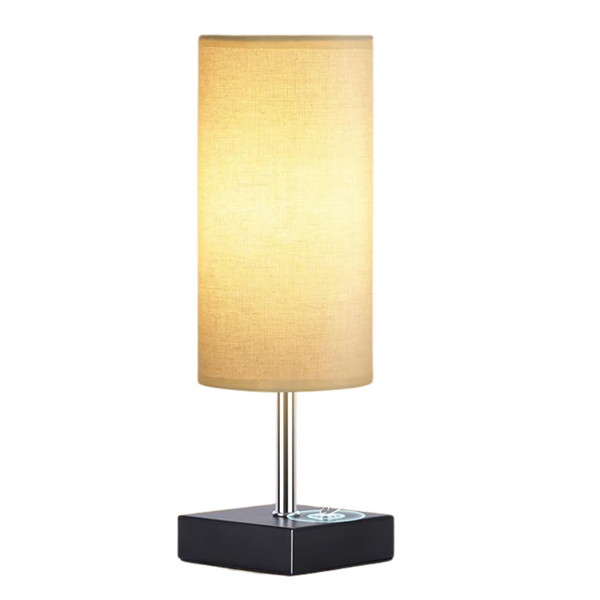 Battery Operated Touch Control Wireless 12" Table Lamp -3 Modes