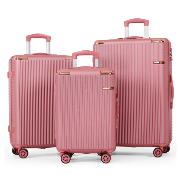 3-Piece Sunbee Hardside Lightweight Luggage Set