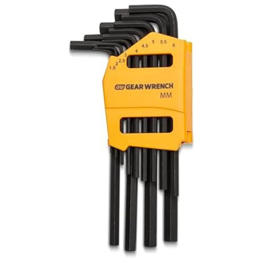 GEARWRENCH 13 Piece Long Arm Metric Hex Key Set