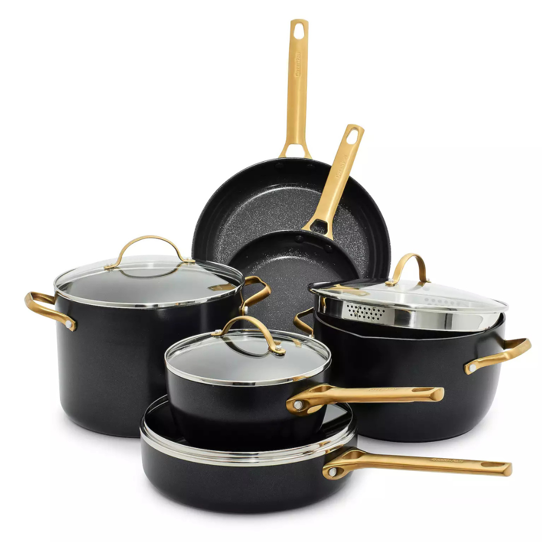 10-Piece GreenPan Reserve Hard Anodized Nonstick Cookware Set + $77 Kohls Rewards