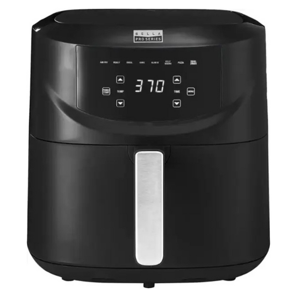 Bella Pro 8-Qt. Touchscreen Air Fryer With Divided Basket