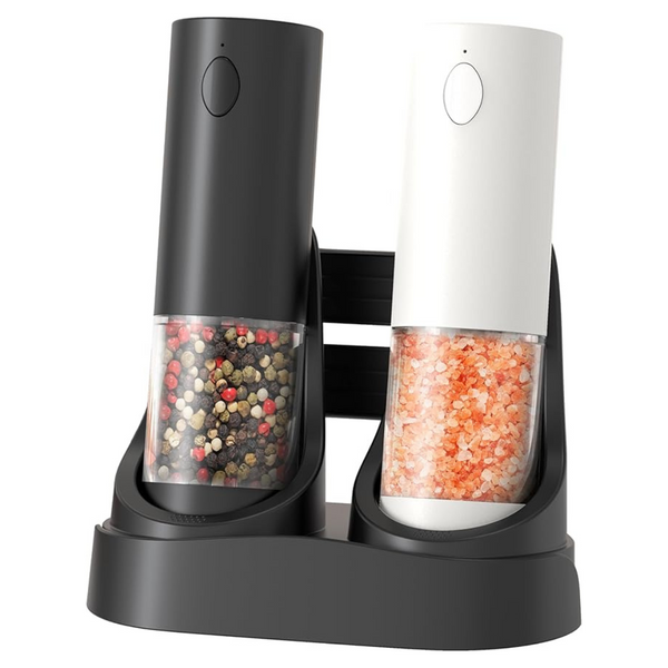 Electric Salt And Pepper Grinder Set