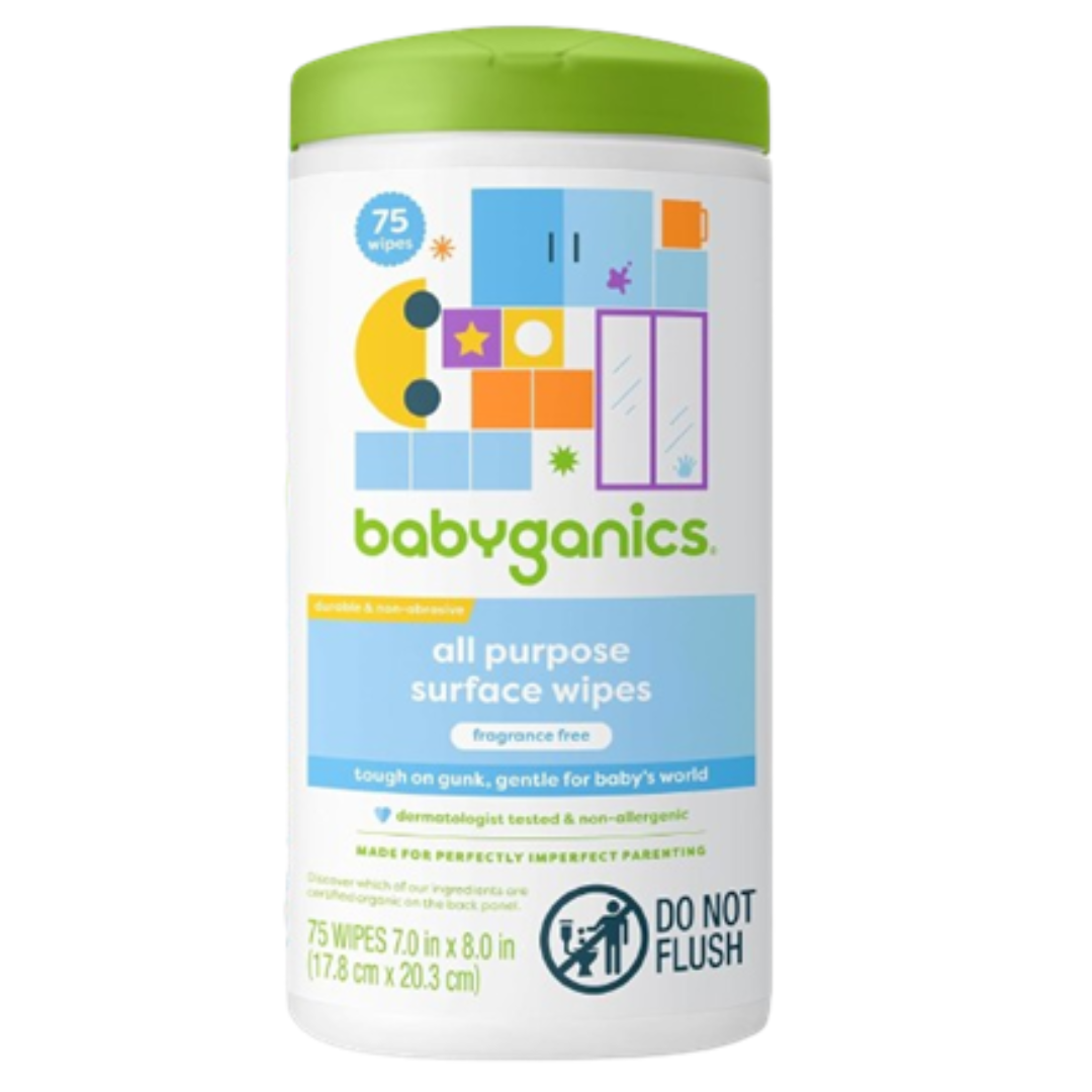 75-Count Babyganics All Purpose Surface Wipes