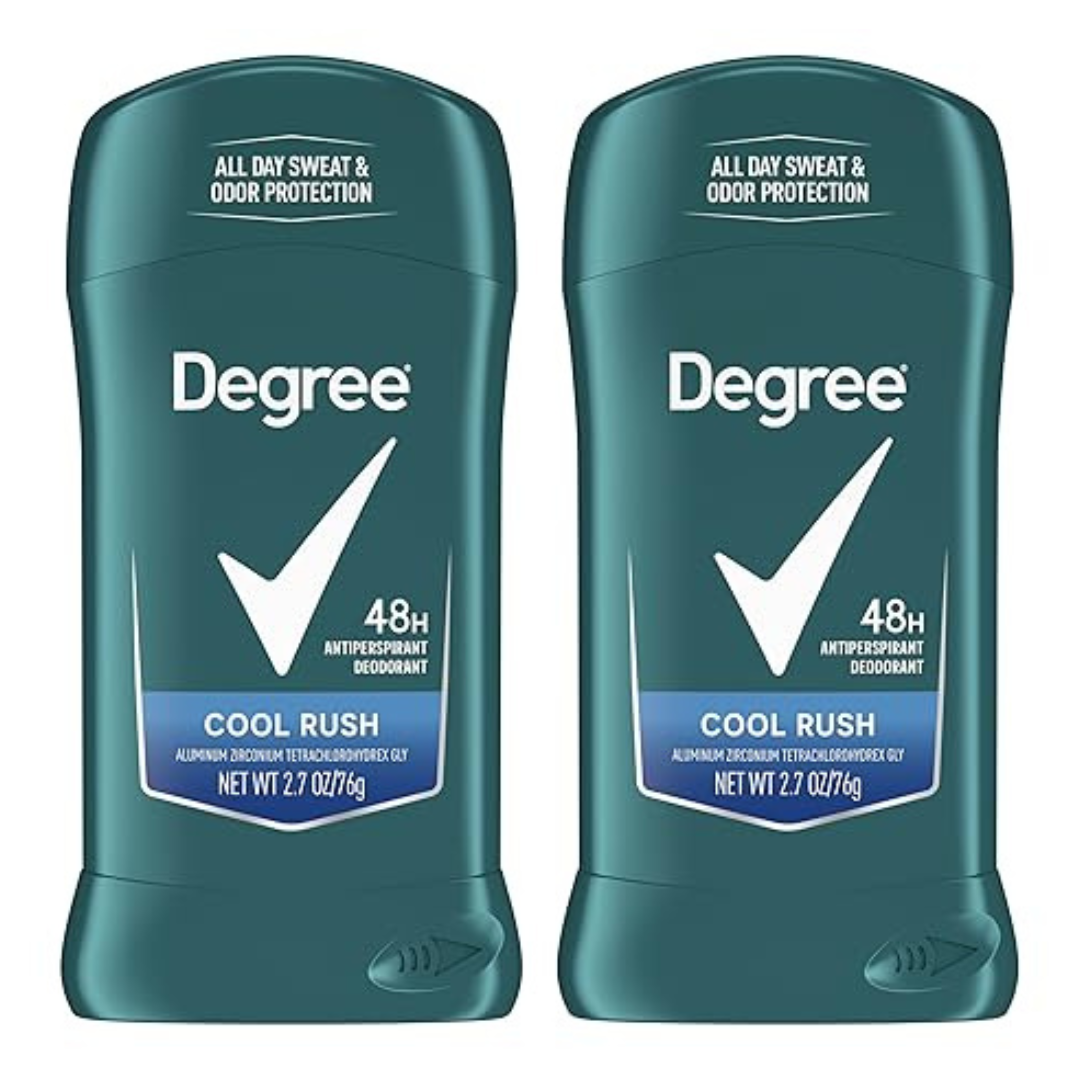 2-Pack Degree Mens Original Antiperspirant Deodorant (2.7 Oz)