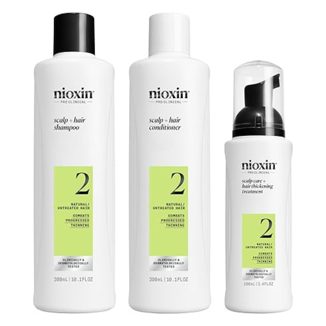 Nioxin Scalp + Hair Thickening System Kits (3 Month Supply)