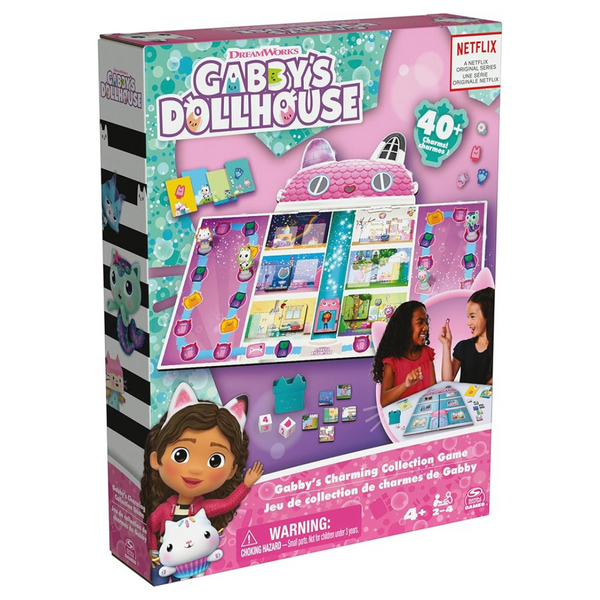 Spin Master Gabby’s Dollhouse Charming Collection Board Game