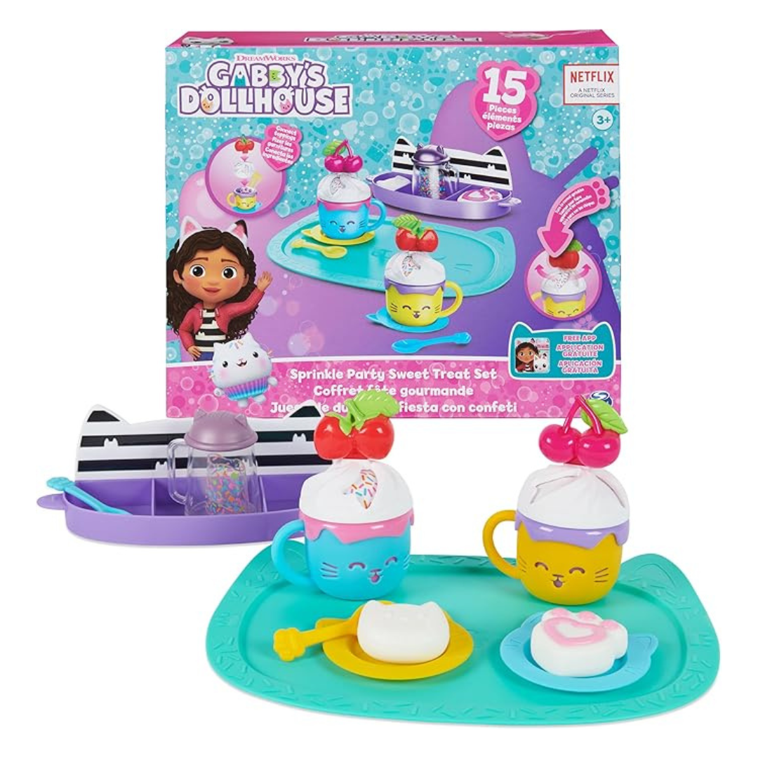 Gabby’s Dollhouse Sprinkle Party Sweet Treat Set