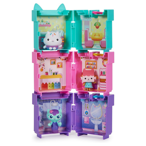 Gabby’s Dollhouse 3 Clip-On Dollhouse Playsets