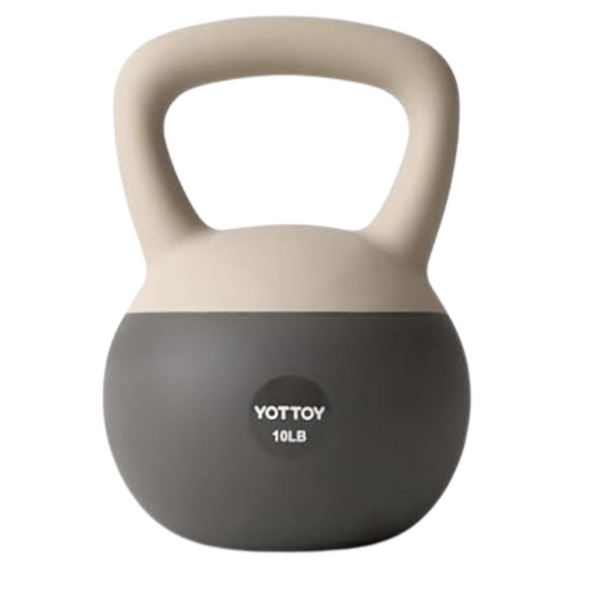 Yottoy 10 Lb Soft Kettlebells With Anti-Slip Base & Impact-Resistant Design