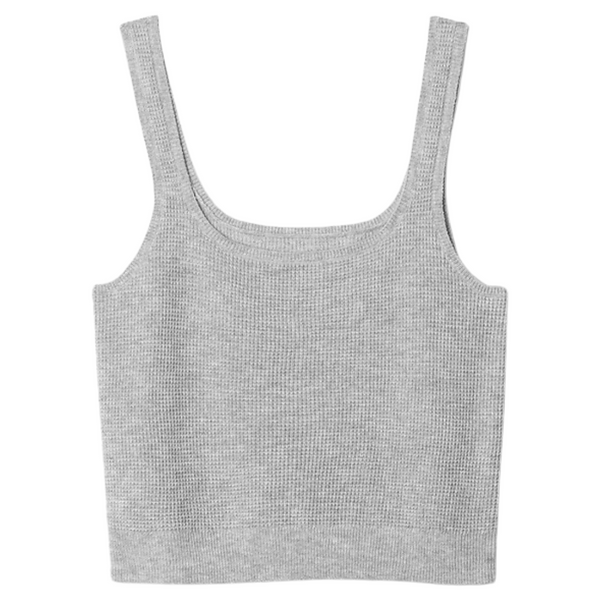 Gap Women's CashSoft Waffle PJ Cropped Tank Top