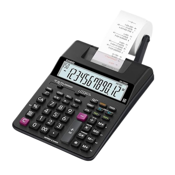 Casio HR-170RC Mini Desktop Printing Calculator