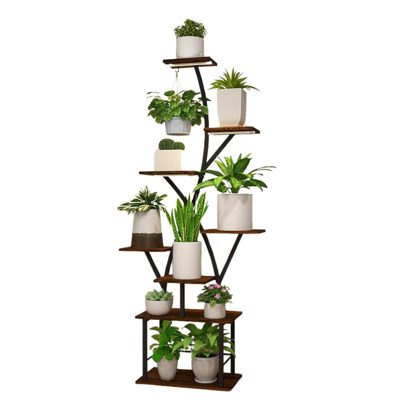 Quikraen 8 Tiered 64" Tall Plant Stand