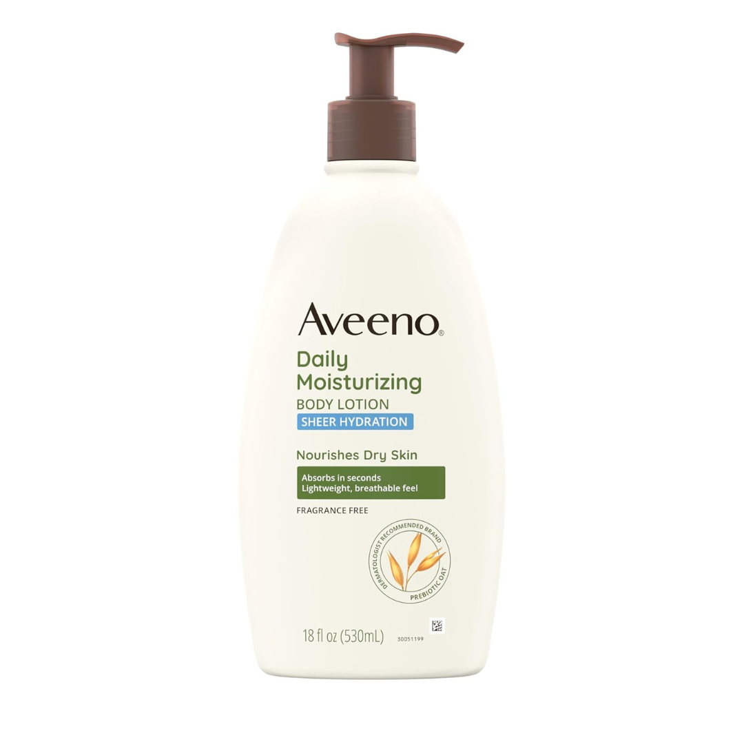 18 Fl. Oz Aveeno Daily Moisturizing Body Lotion (Sheer Hydration)