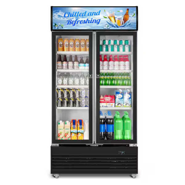 39.37" 28 Cu. Ft. Commercial Display Refrigerator