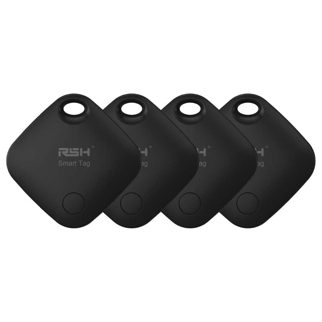 4-Pack RSH Air Tags Bluetooth Luggage Tracker Tags