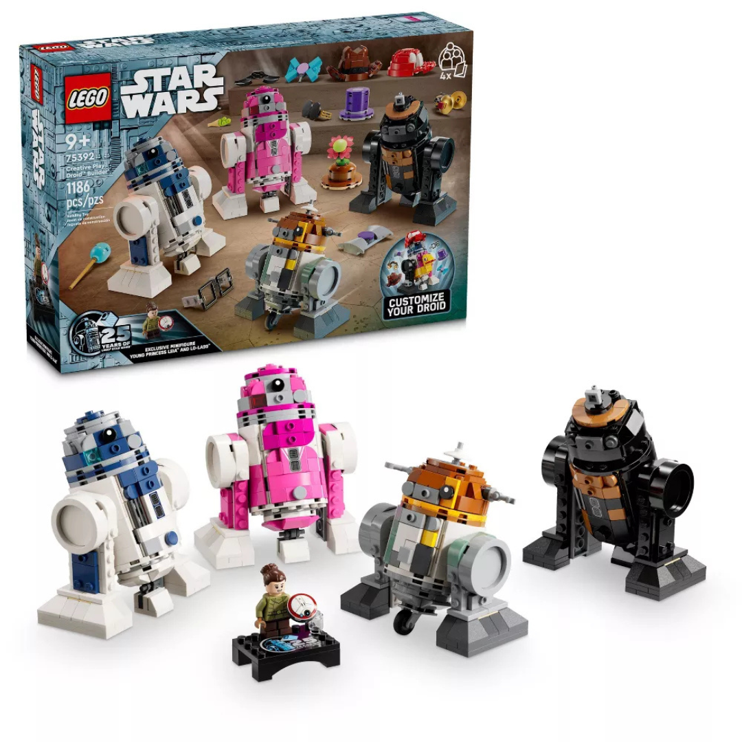 1186-Piece LEGO Star Wars Creative Play Droid Builder (75392)