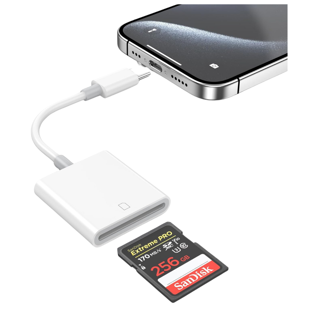 USB C SD Memory Card Reader