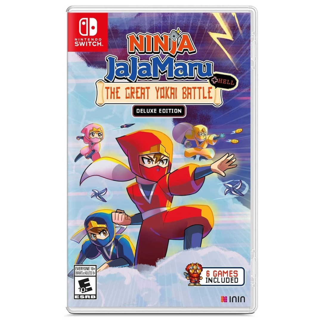 Ninja JaJaMaru: The Great Yokai Battle+Hell Deluxe Edition For Nintendo Switch