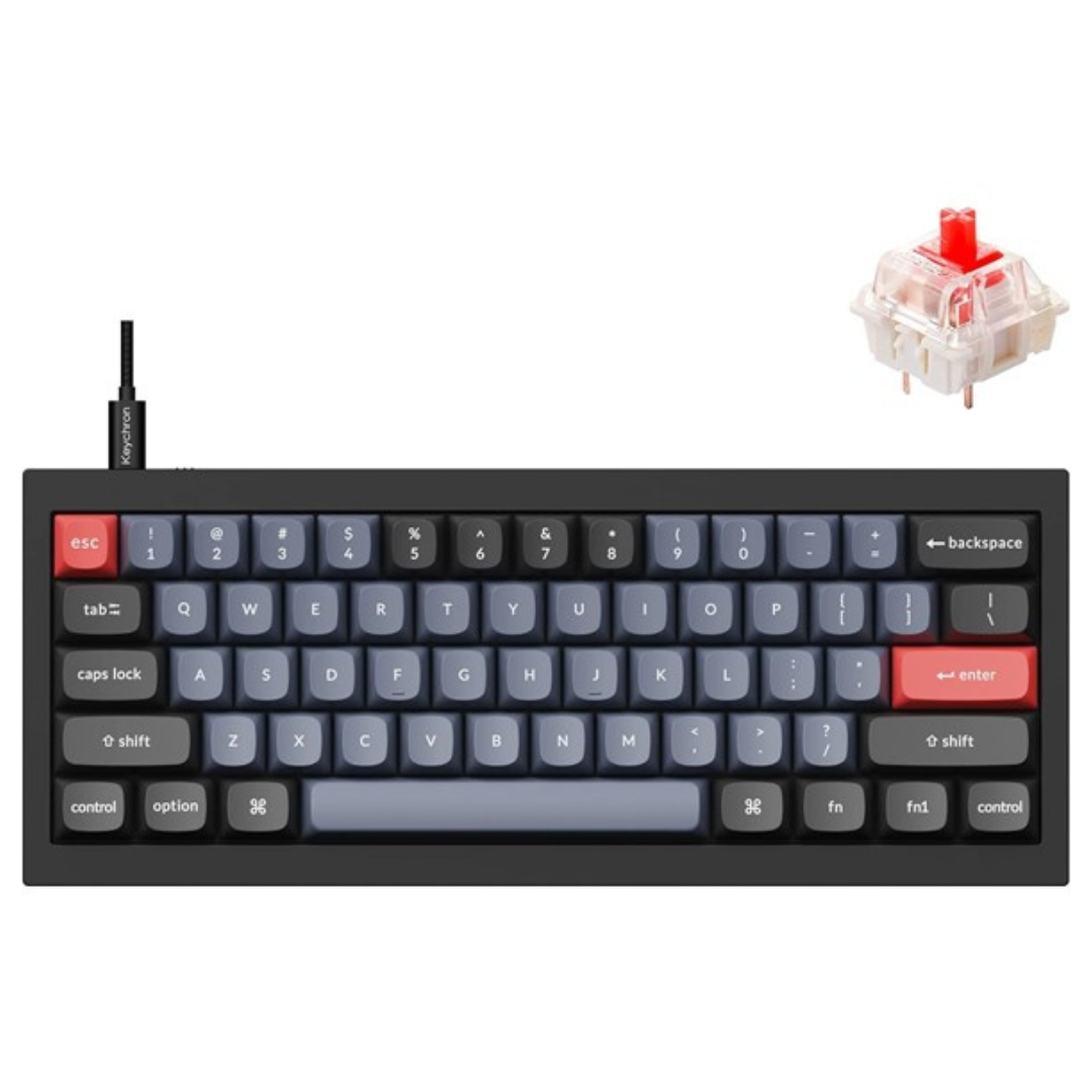 Keychron Q4 Wired Custom Mechanical Keyboard With Blue Switch