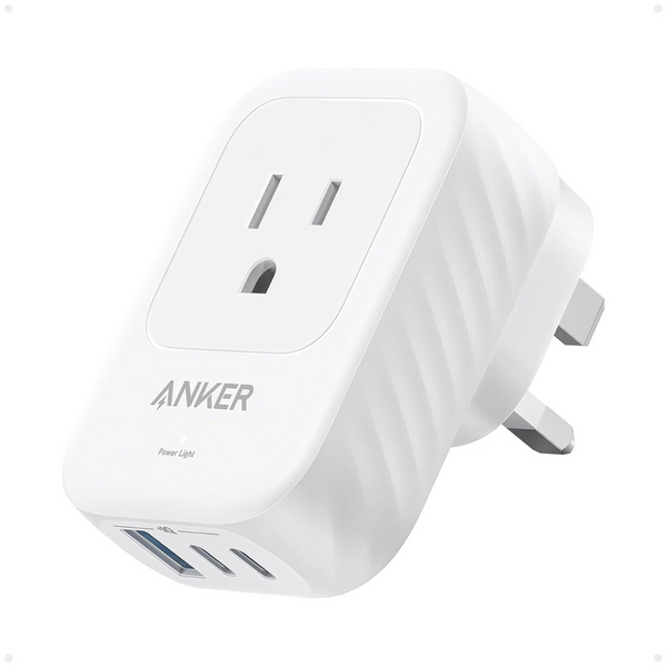 Anker USA To UK International 15W Max Plug Adapter