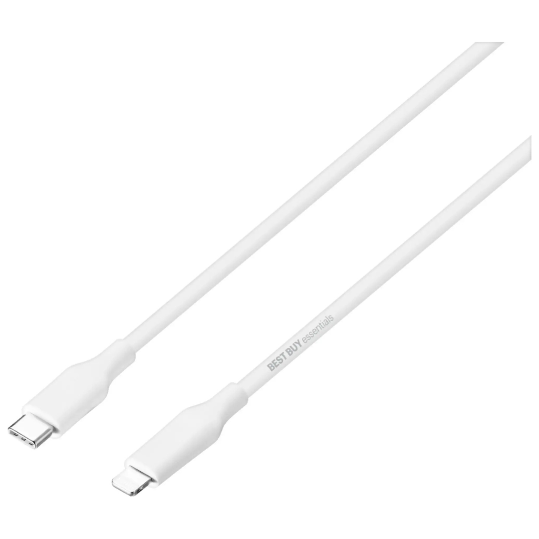 Best Buy Essentials 9ft USB-C To Lightning Charge-and-Sync Cable