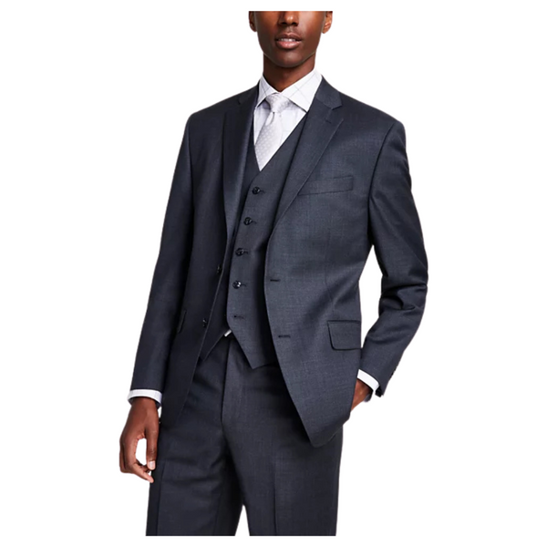 Michael Kors Men's Classic-Fit Wool-Blend Stretch Solid Suit Jacket