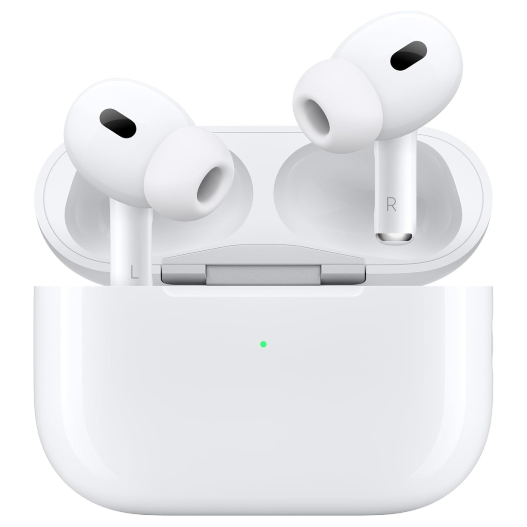 Apple AirPods Pro 2 Bluetooth Earbuds With USB-C MagSafe Charging Case