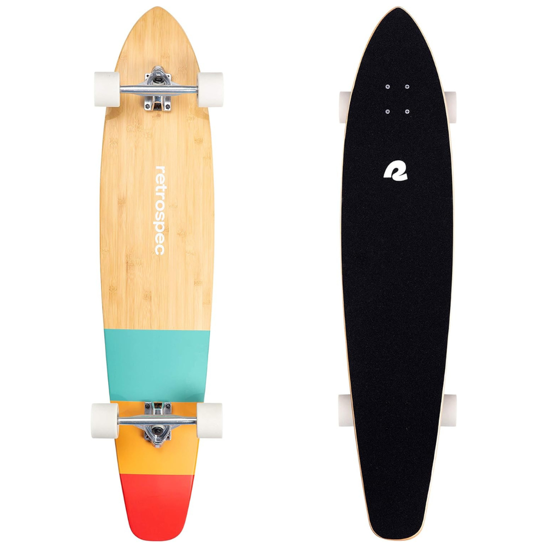 Retrospec Zed Longboard Skateboard Complete Cruiser