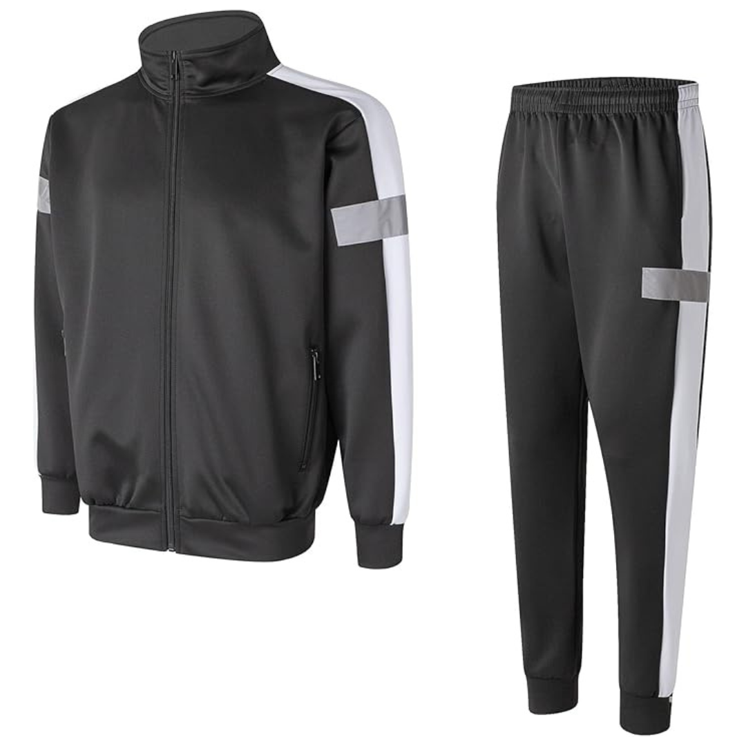 2-Piece Men's Jogging Outfits Tracksuit Set