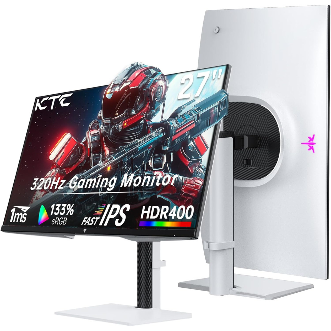 KTC 27" WQHD 300Hz 1ms HDR IPS Gaming Monitor