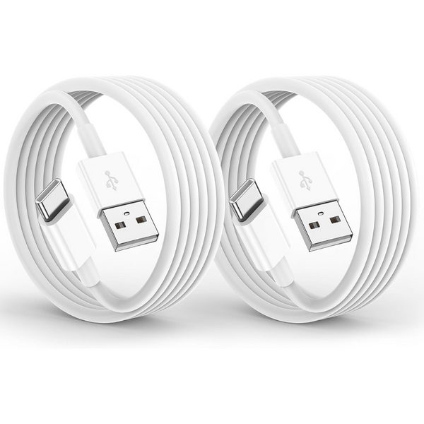 2-Pack Ailawuu USB-A to USB-C 3ft Carplay Charger Cable