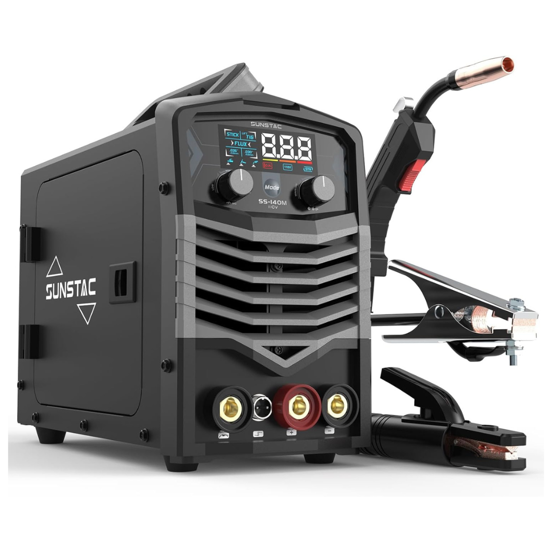 140Amp 110V Flux Core Portable Gasless MIG Welder