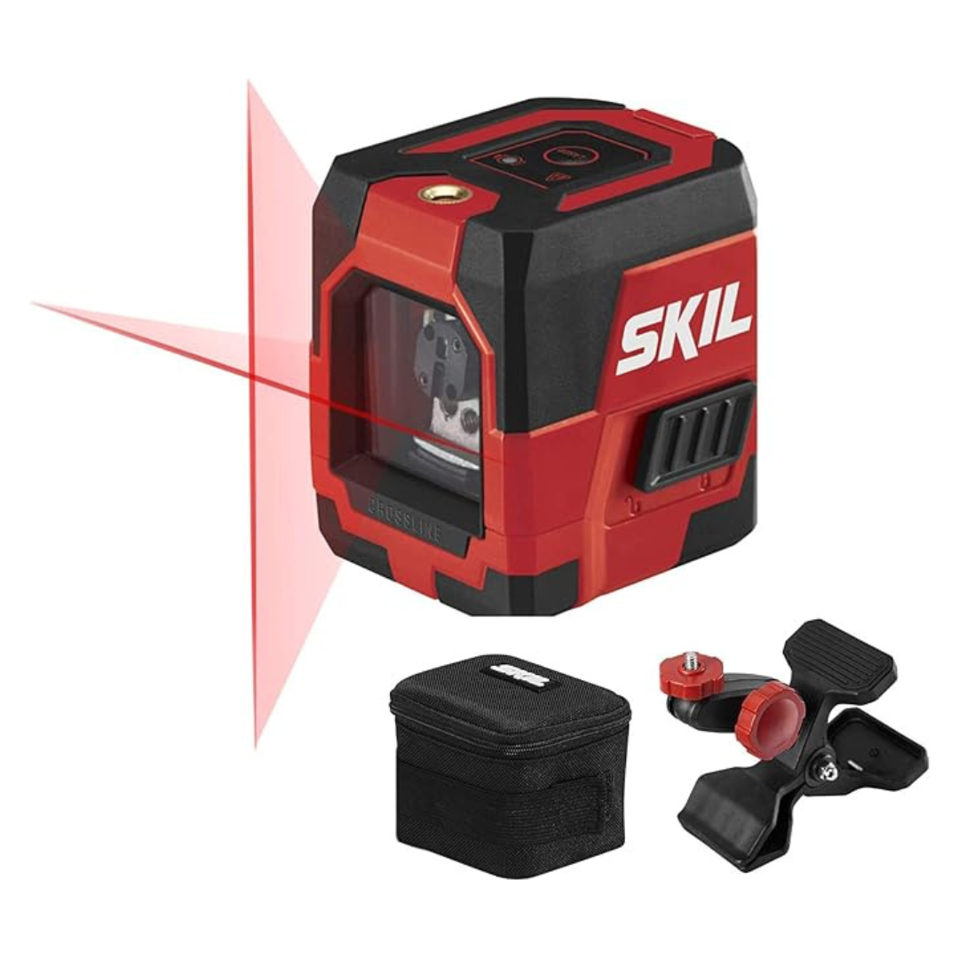 SKIL 50ft. Red Self-Leveling Cross Line Laser