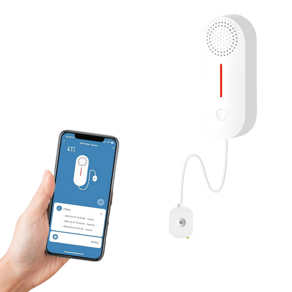 Battery Powered WiFi Water Leak Sensor