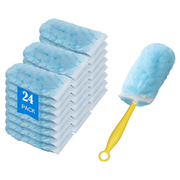 360-Degree Feather Duster Kit (Handle, 24x Refills)