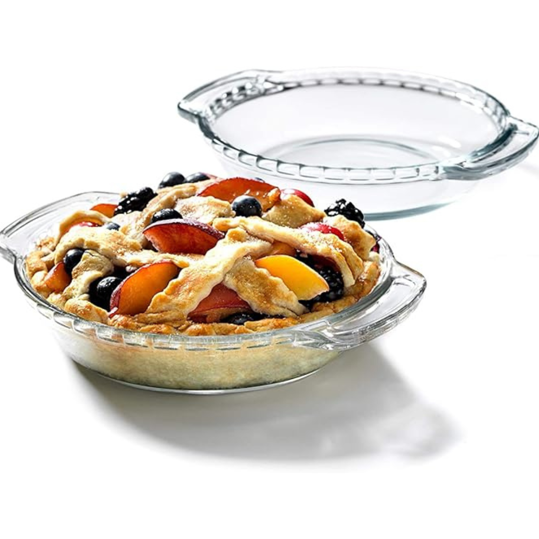 6" Clear Glass Oven Basics Mini Pie Plate