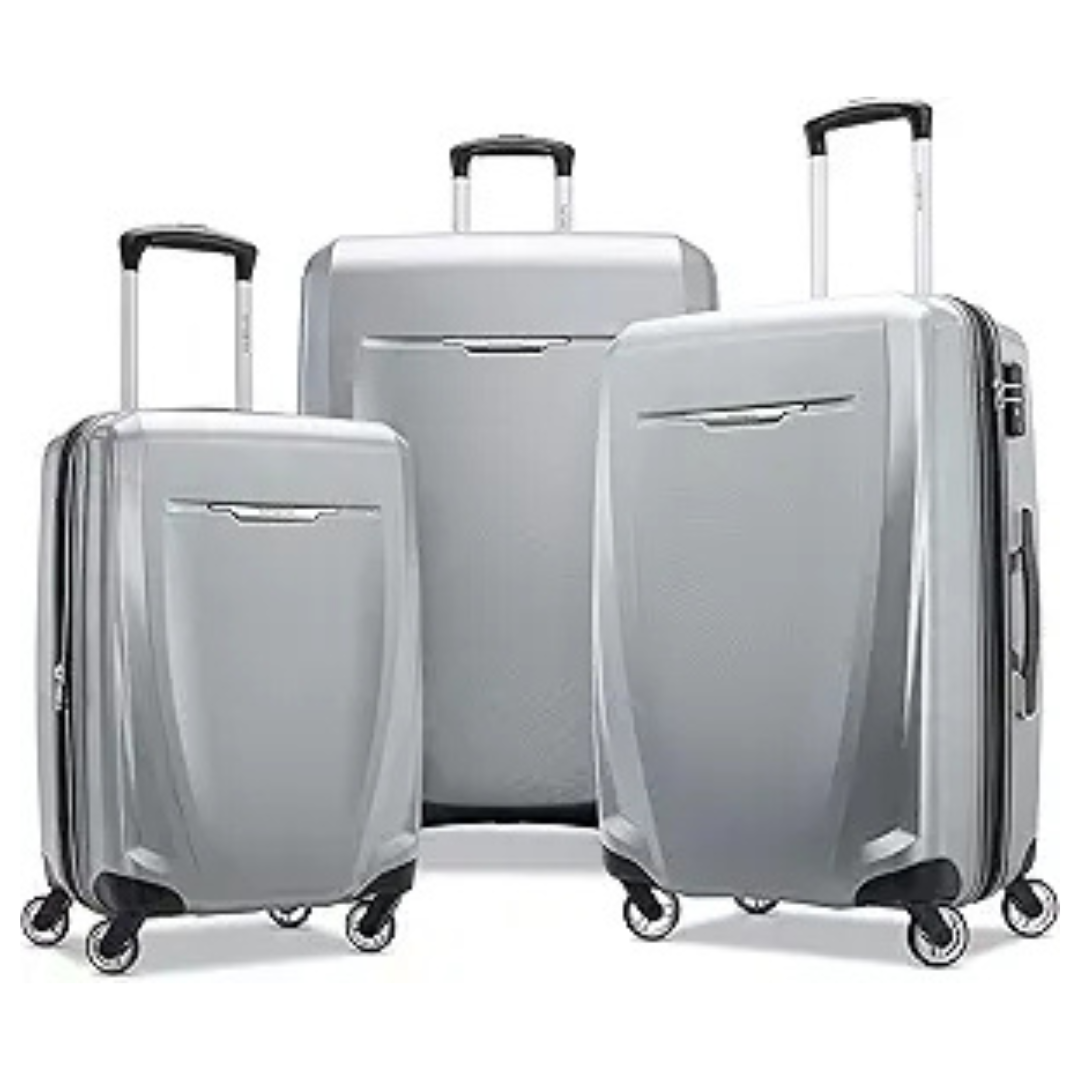 3-Piece Samsonite Winfield 3 Hardside Spinner Luggage Set (20/25/28)