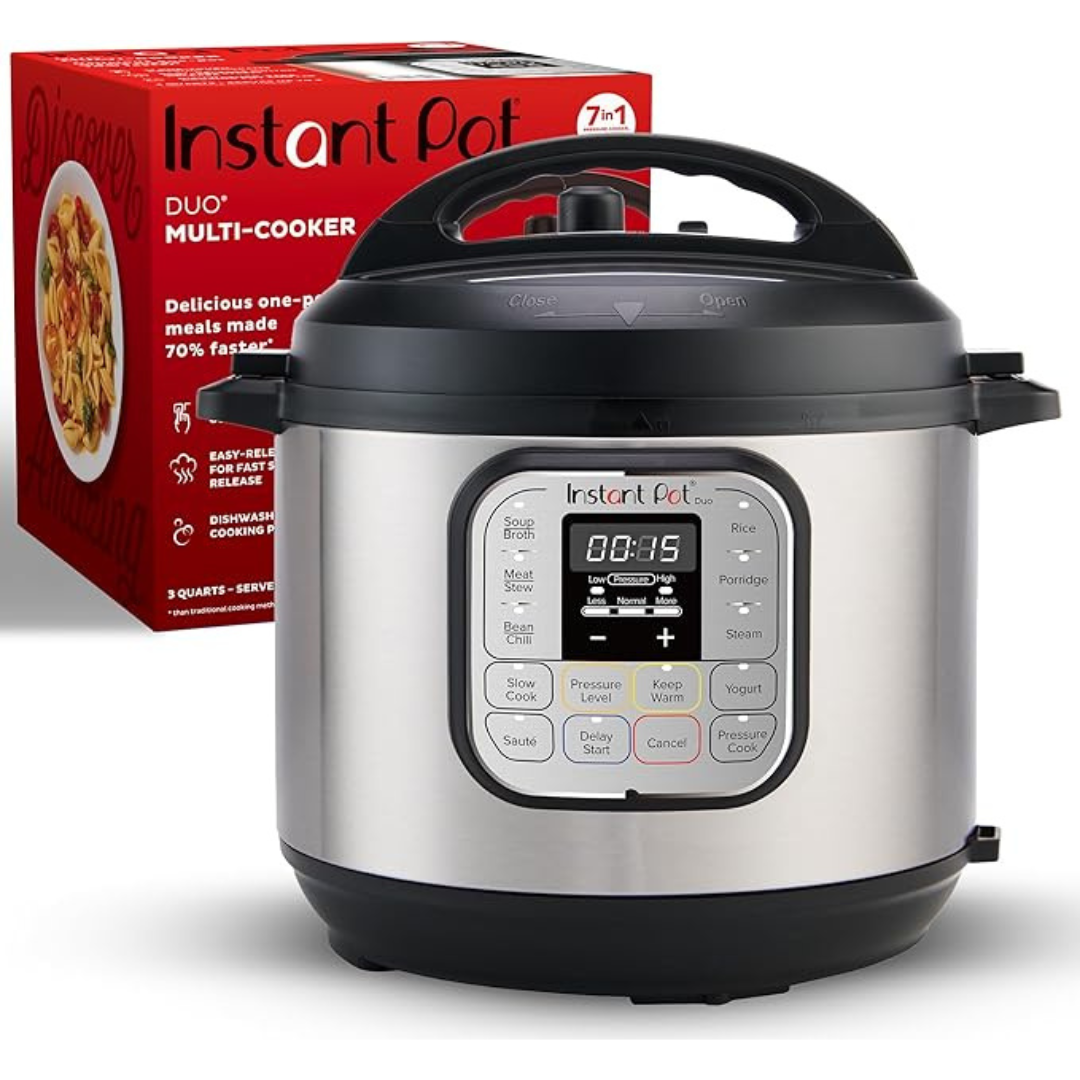 3-Qt Instant Pot DUO Mini 7-In-1 Programmable Electric Pressure Cooker