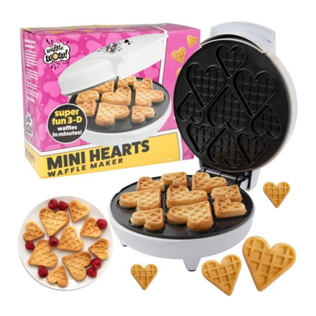 Waffle Wow! Mini Hearts Waffle Maker