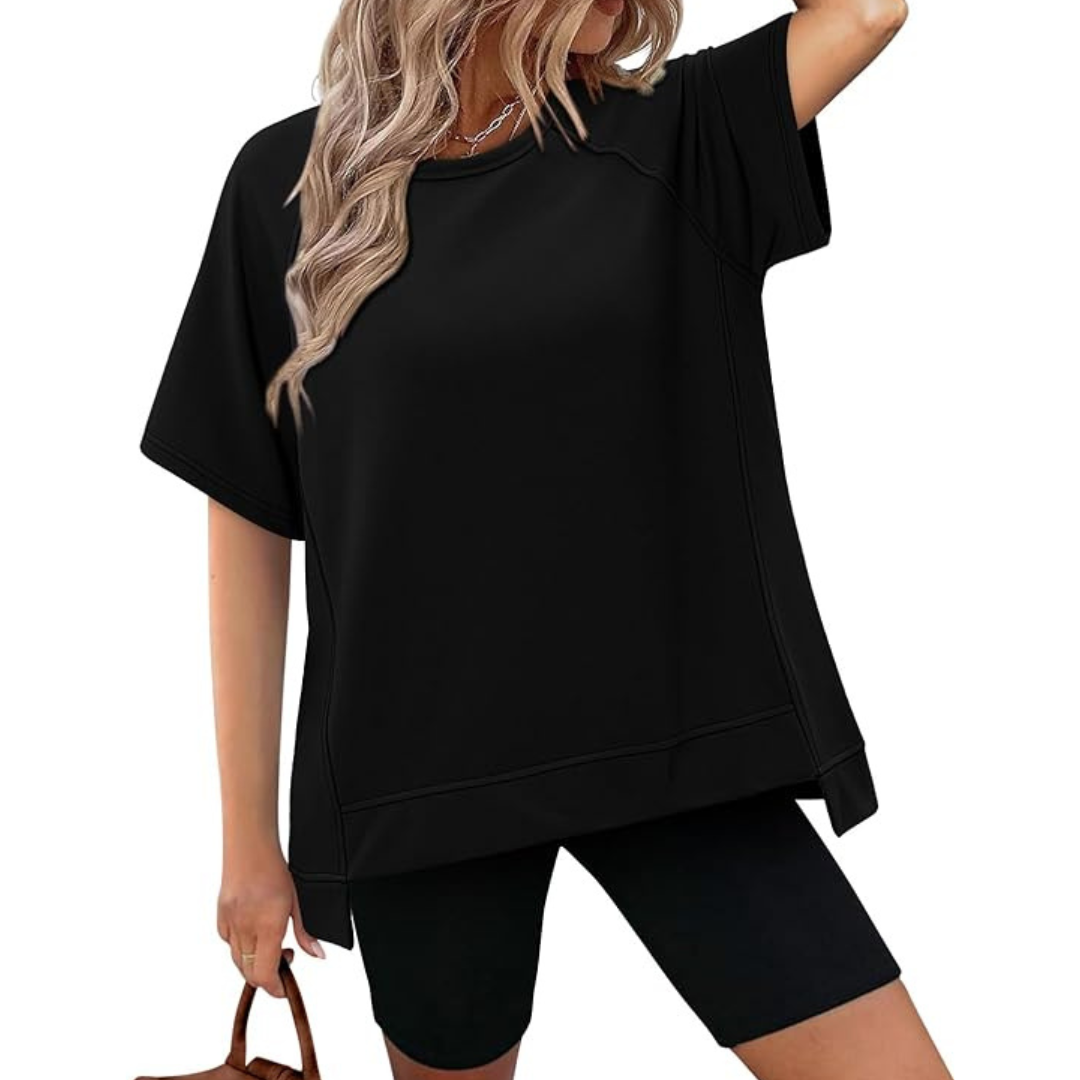 Women's Oversized Summer T-Shirts (Various Colors & Sizes)