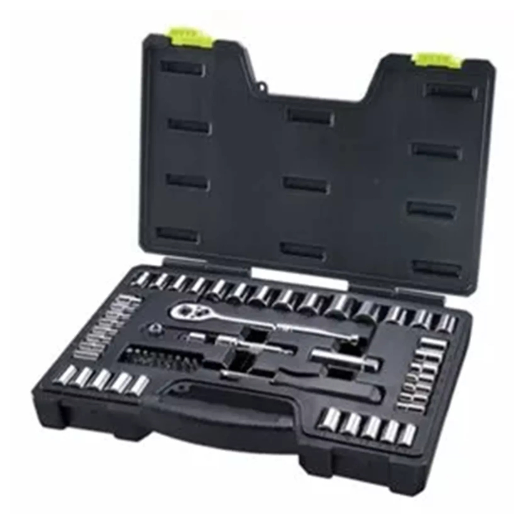 54-Piece Apex Group 1/4" x 3/8" Drive Master Mechanic Mechanics Tool Set