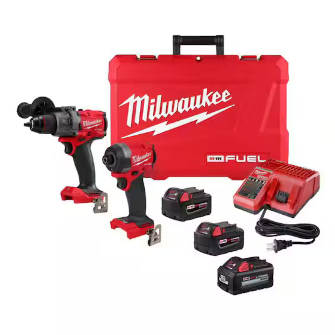 Milwaukee 18V Lithium-Ion Brushless Cordless Hammer Drill Kit